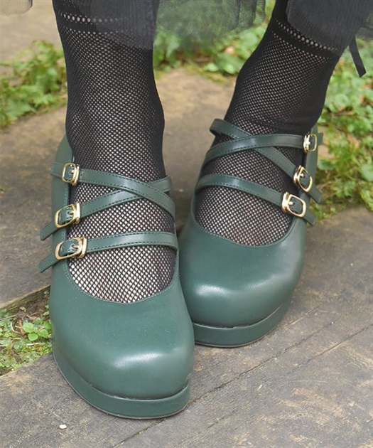 3連ストラップおでこパンプス | axes femme | axes femme 3連ストラップおでこパンプス | axes femme | axes femme