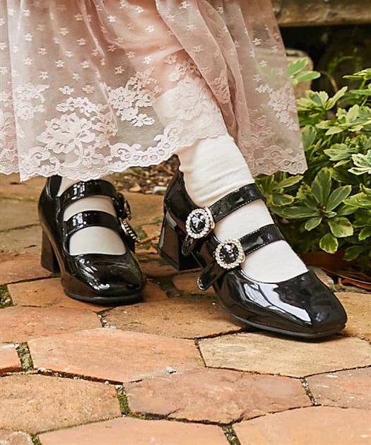 ビジューバックルパンプス | outlet | axes femme online shop ビジューバックルパンプス | outlet | axes femme online shop