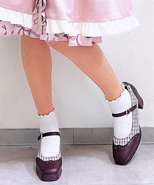 柄切替カッティングパンプス【期間限定価格】