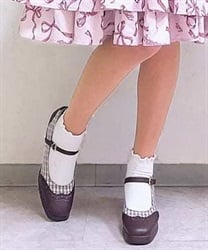 柄切替カッティングパンプス【予約】