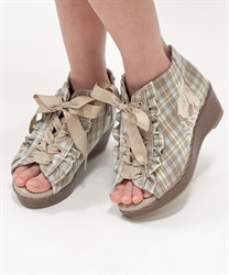 レースアップブーサン(サックス-M)