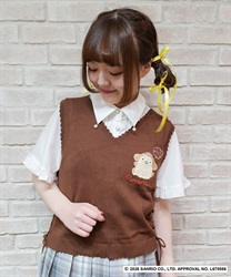 ポムポムプリンベスト【予約】(茶-F)