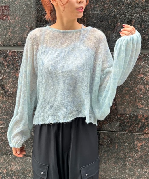 モヘアタッチニット×インナー【期間限定価格】 | outlet | axes モヘアタッチニット×インナー【期間限定価格】 | outlet | axes