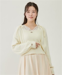 薔薇付カーデ×インナーセット | レディース服・レディース