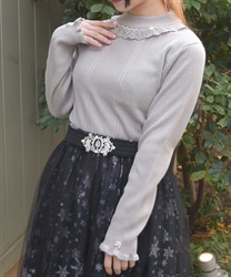 バラボトルネックリブニット【期間限定価格】(グレージュ-F)