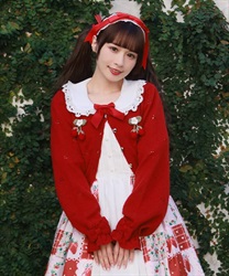 苺の編みぐるみニットカーデ | レディース服・レディース 苺の編みぐるみニットカーデ | レディース服・レディース