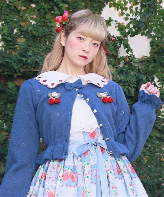 苺の編みぐるみニットカーデ | レディース服・レディース 苺の編みぐるみニットカーデ | レディース服・レディース