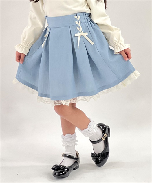 レースアップスカパン