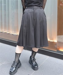 ポケット付ハーフパンツ(黒-F)