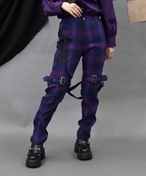 レースアップボンテージパンツ