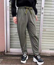 ベルトデザインパンツ【期間限定価格】(グリーン-M)