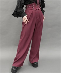 コルセットベルトデザインパンツ | レディース服・レディース コルセットベルトデザインパンツ | レディース服・レディース