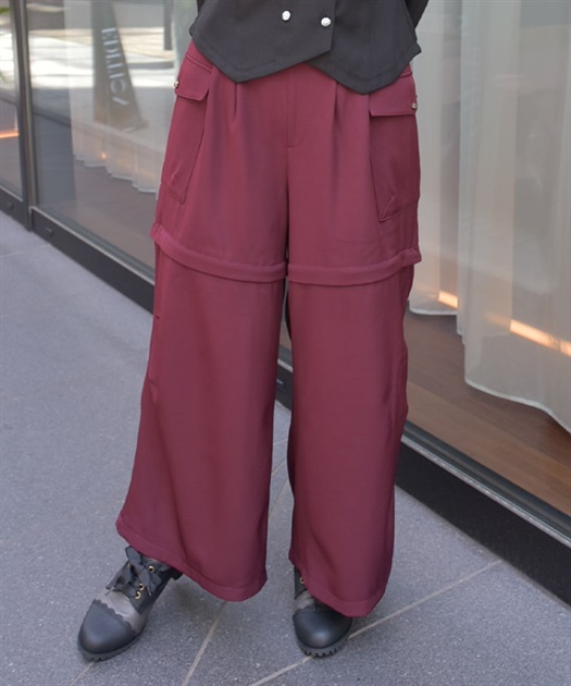 2WAYカーゴパンツ【期間限定価格】 | outlet | axes femme 2WAYカーゴパンツ【期間限定価格】 | outlet | axes femme