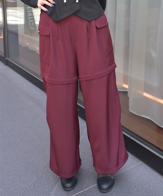 2WAYカーゴパンツ | レディース服・レディースファッション 2WAYカーゴパンツ | レディース服・レディースファッション