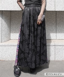 【劇場版モノノ怪】ワイドパンツ(黒-F)