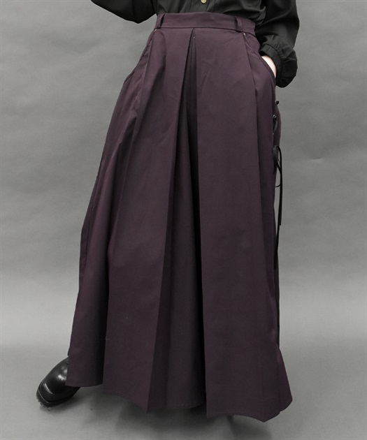 タックデザイン袴パンツ | 衣料 | axes femme online shop タックデザイン袴パンツ | 衣料 | axes femme online shop