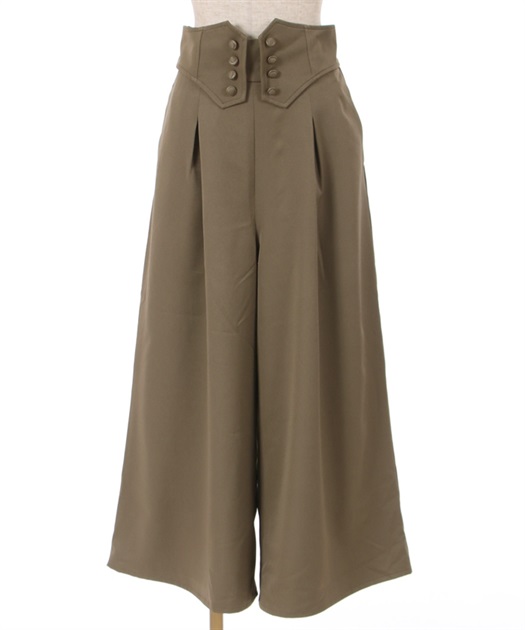連ボタンハイウエストパンツ | outlet | axes femme online shop 連ボタンハイウエストパンツ | outlet | axes femme online shop