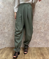 タック入ボリュームパンツ(カーキ-F)