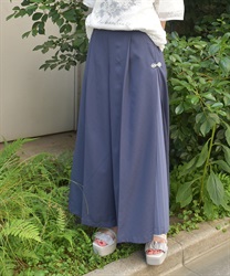 サイドストライプワイドパンツ(ブルー-F)