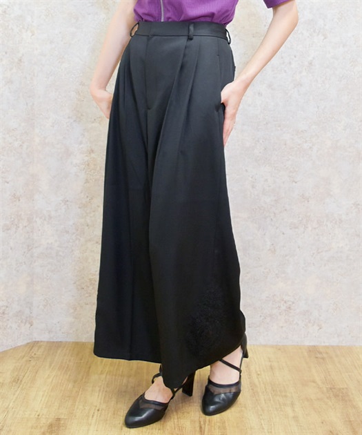 モチーフレースワイドパンツ【期間限定価格】 | レディース服 モチーフレースワイドパンツ【期間限定価格】 | レディース服