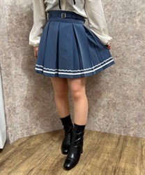 Alice Auaa◇アリスアウアア◇異素材プリーツスカート スカート