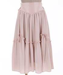 ヴィンテージシフォンスカート | outlet | axes femme online shop