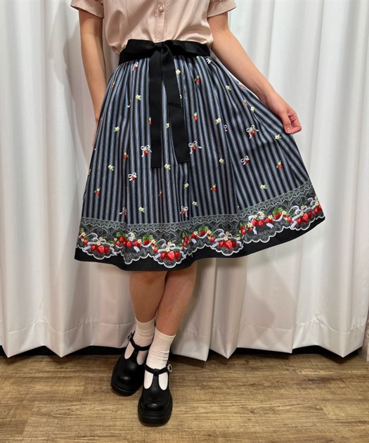 ストロベリーリボンスカート | outlet | axes femme online shop ストロベリーリボンスカート | outlet | axes femme online shop