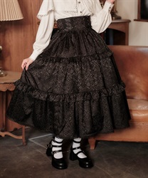 ヴィクトリアンスカート(黒-M)