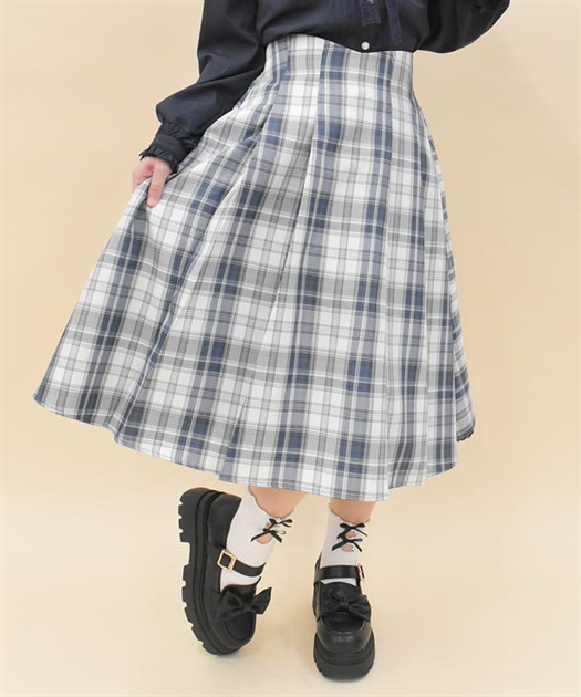 リボン付バックフリルスカート | POETIQUE | axes femme online shop