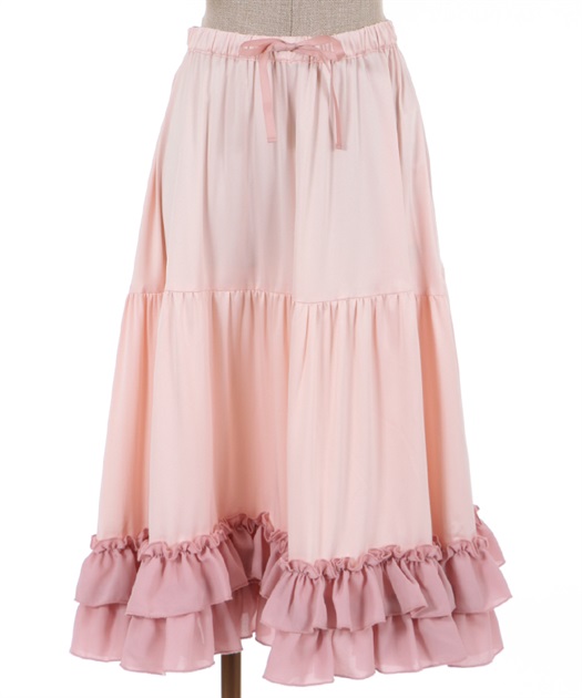ミディフリルペチスカート | outlet | axes femme online shop ミディフリルペチスカート | outlet | axes femme online shop