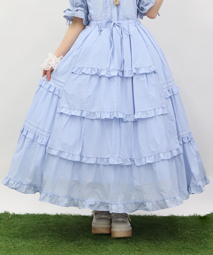 Chalmiereクラシックコットンスカート クラシックコットンスカート | Chalmiere │ axes femme onlineshop