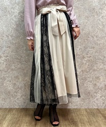 花刺繍2WAYシフォンブラウス | axes femme | axes femme