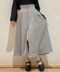 ポケット付フロントジップスカート | outlet | axes femme ポケット付フロントジップスカート | outlet | axes femme