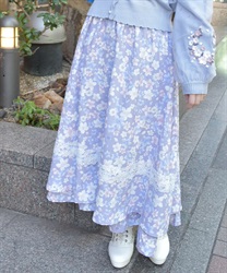 サクラ柄フレアスカート | axes femme | axes femme online shop