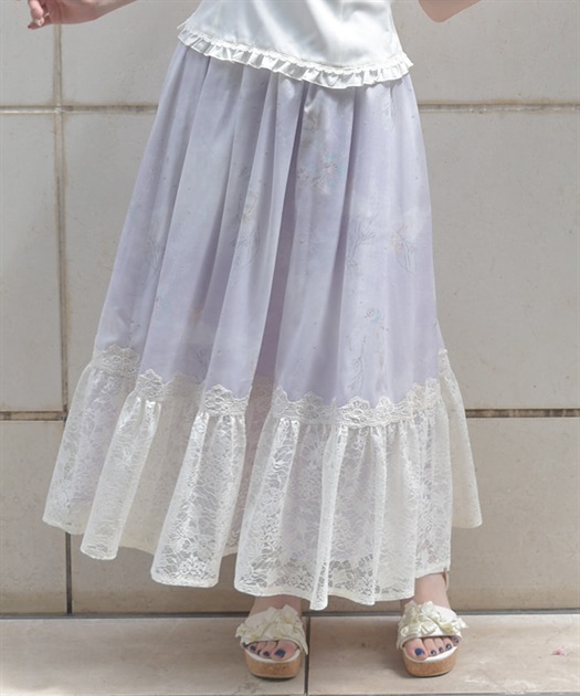 メールエシエルプリントスカート | レディース服・レディース メールエシエルプリントスカート | レディース服・レディース