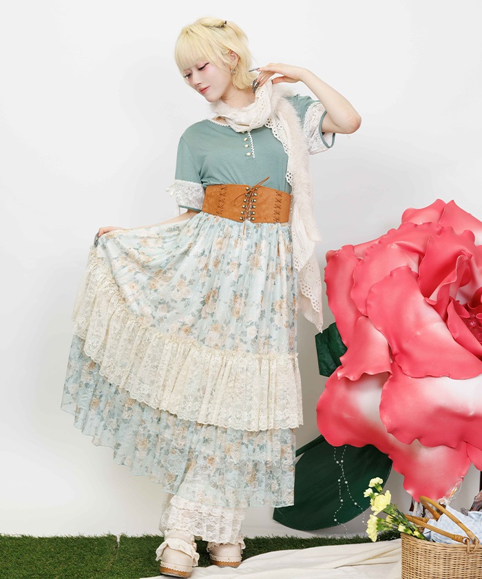 スカート 花柄 | axes femme(アクシーズファム)公式onlineshop