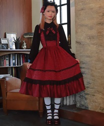 ヴィクトリアンジャンパースカート(ワイン-M)