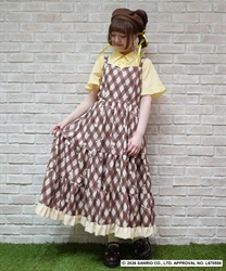 ポムポムプリン/ワンピース【予約】(茶-F)