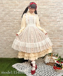 ドットチュールエプロン | レディース服・レディース ドットチュールエプロン | レディース服・レディース