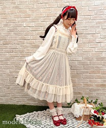 ドットチュールエプロン | kawaii | axes femme online shop ドットチュールエプロン | kawaii | axes femme online shop