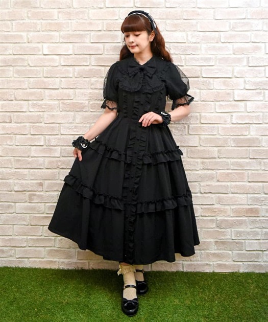 ロマンティックフリルジャンパースカート | レディース服 ロマンティックフリルジャンパースカート | レディース服