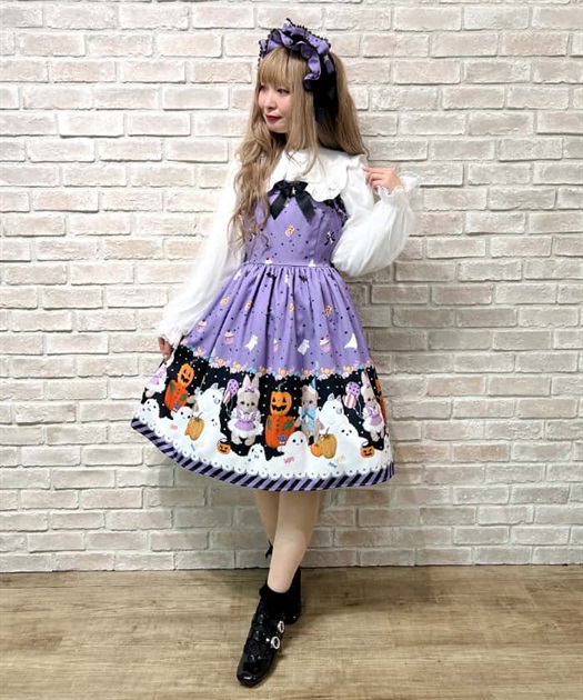 ハロウィンナイトジャンスカ | kawaii | axes femme online shop ハロウィンナイトジャンスカ | kawaii | axes femme online shop