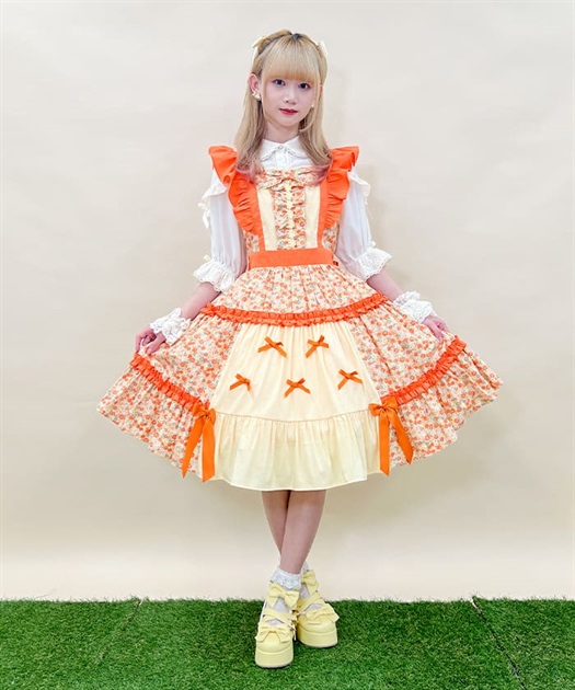 ハミングフローラジャンスカ | kawaii | axes femme online shop ハミングフローラジャンスカ | kawaii | axes femme online shop