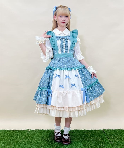 ハミングフローラジャンスカ | kawaii | axes femme online shop ハミングフローラジャンスカ | kawaii | axes femme online shop