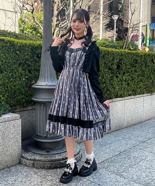 レースアップリボンキャミワンピース | outlet | axes femme レースアップリボンキャミワンピース | outlet | axes femme