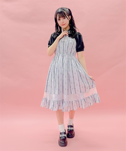レースアップリボンキャミワンピース | outlet | axes femme レースアップリボンキャミワンピース | outlet | axes femme