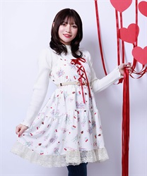 axes femme チュニック スカート W編み上げニットチュニック[品番：IGAW0001068]｜axes femme