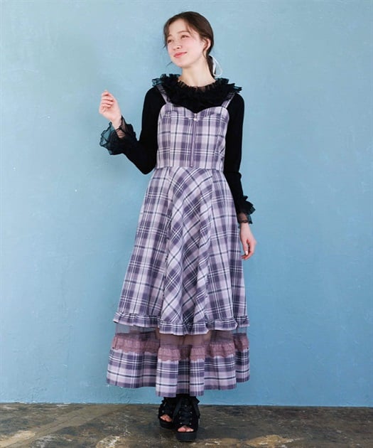 センタージップチェックジャンスカ | レディース服・レディース センタージップチェックジャンスカ | レディース服・レディース