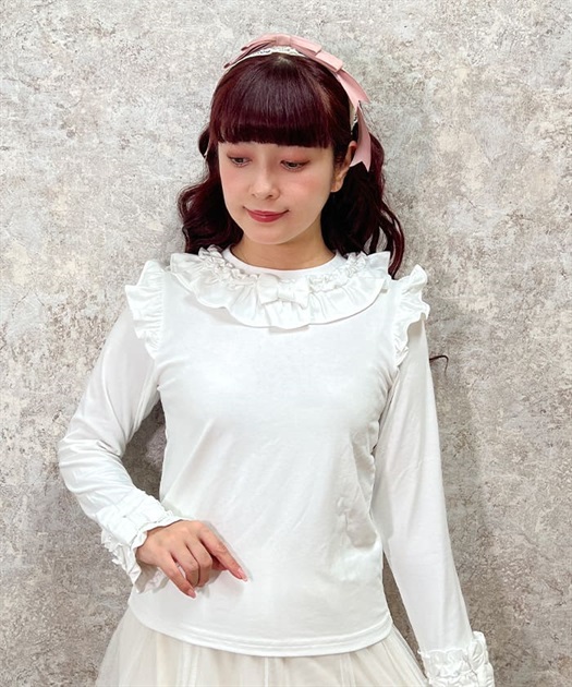 フリルリボンカットプル | kawaii | axes femme online shop フリルリボンカットプル | kawaii | axes femme online shop