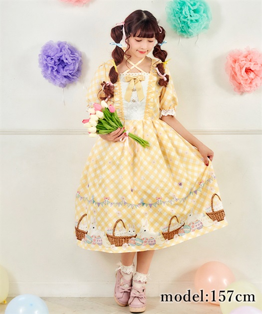 イースター柄ワンピース | outlet | axes femme online shop イースター柄ワンピース | outlet | axes femme online shop
